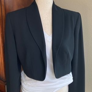 Nordstroms Bolero Black Cropped Jacket  - Size Medium